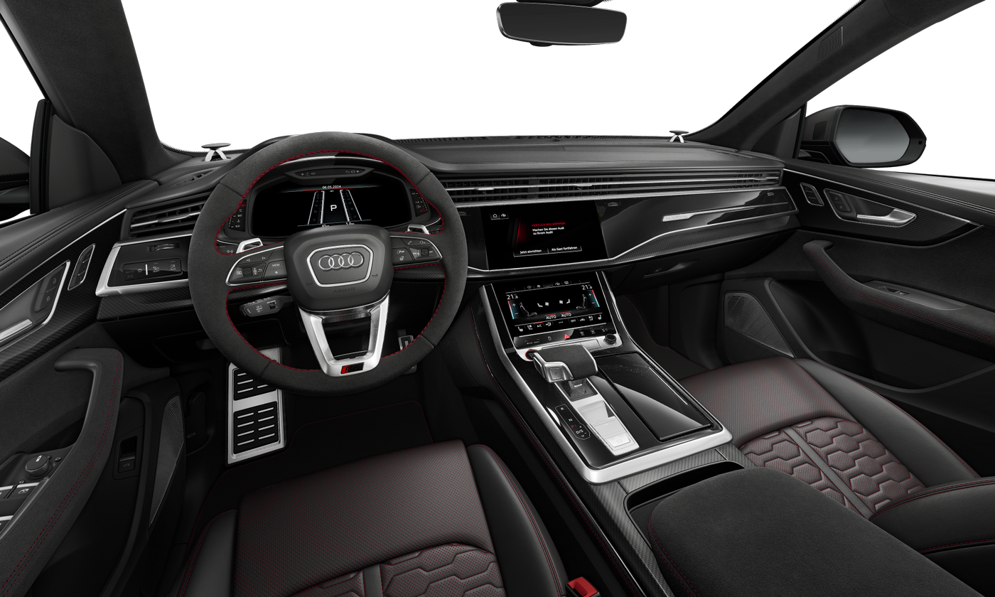AUDI RSQ8 PERFORMANCE | FACELIFT | NOVINKA | V8 BITURBO 640 KONÍ | AKCE PRO PRVNÍCH 10 AUT | VIP SLEVA 15% | SLEVA 800.000,- Kč | sportovní suv coupé | auto ve výrobě | objednání online | AUTOiBUY.com